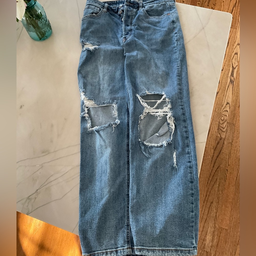 Wild Fable High Rise Straight Jean Sz 10
